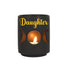 PERSONALISED BLACK TRIPLE MOON CUT OUT TEALIGHT HOLDER