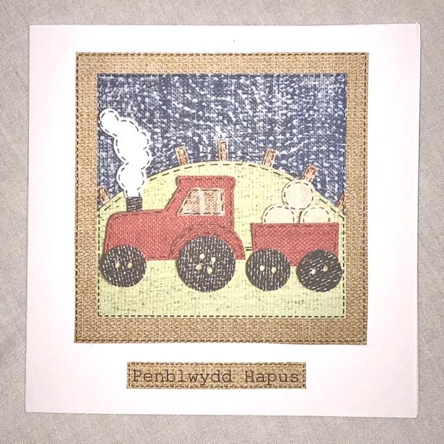 Tractor Greeting Card
