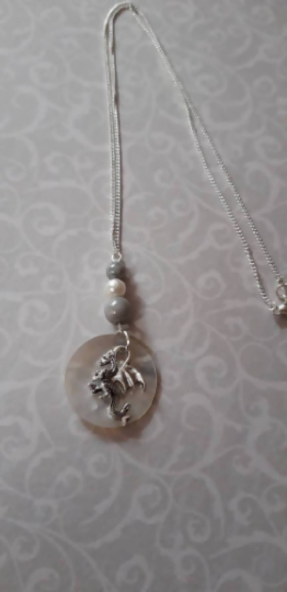 Dragon shell necklace