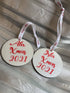 Personalised My first Christmas bauble
