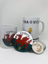 Welsh Yma O Hyd mug & coaster gift set
