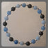 Aromatherapy bracelet with Angelite, Blue Aventurine and Sterling Silver