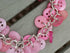 Button Bracelet (Pink Ballyage)