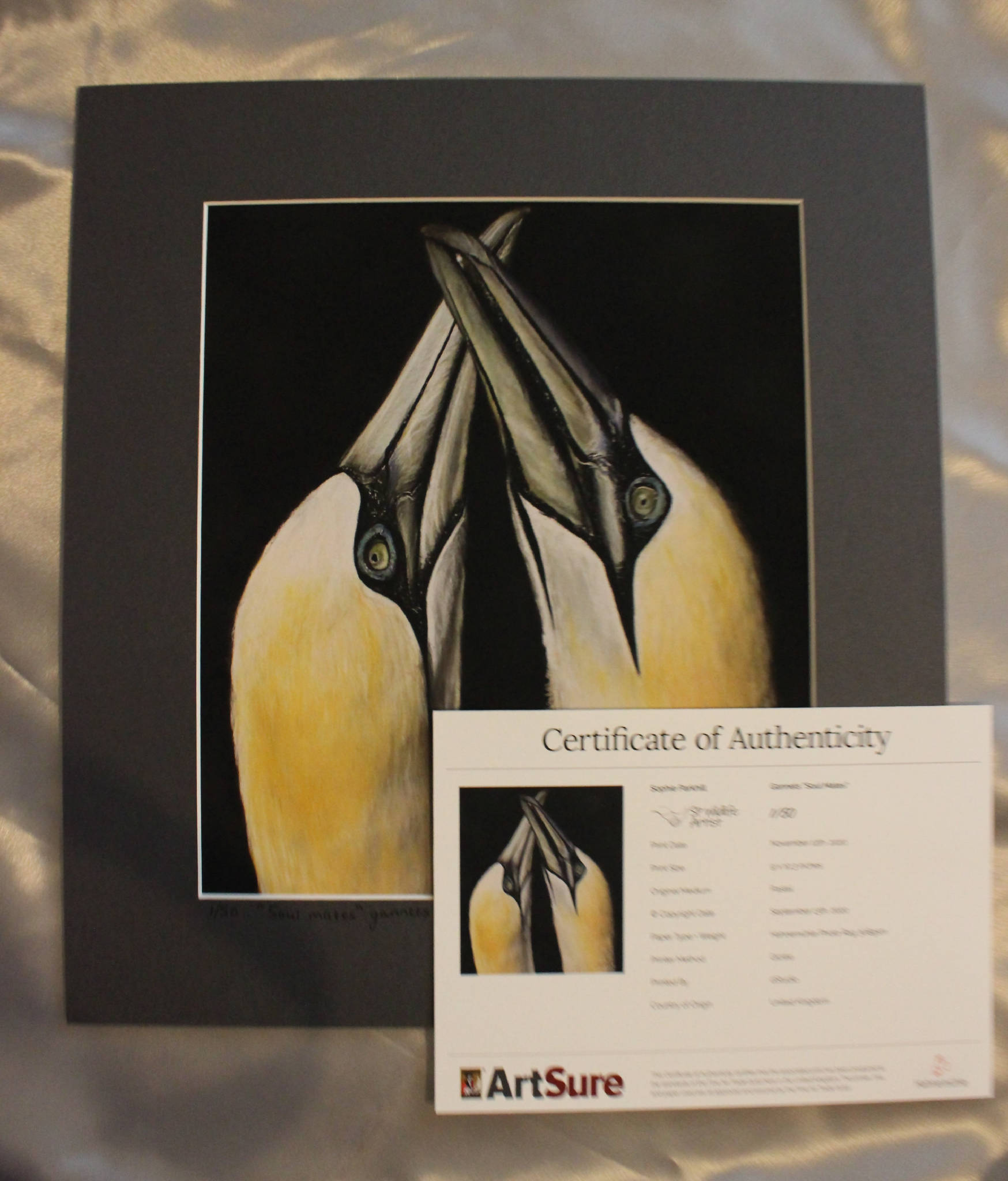 "Soul Mates" Gannets Limited Edition Giclee Print