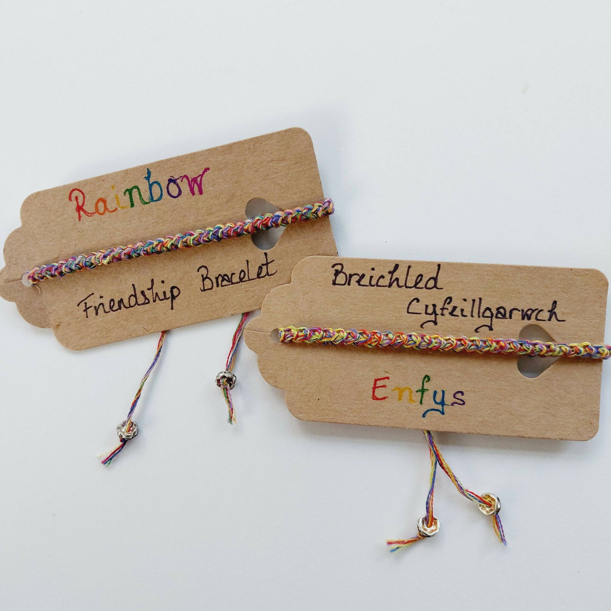Rainbow Bracelets tags