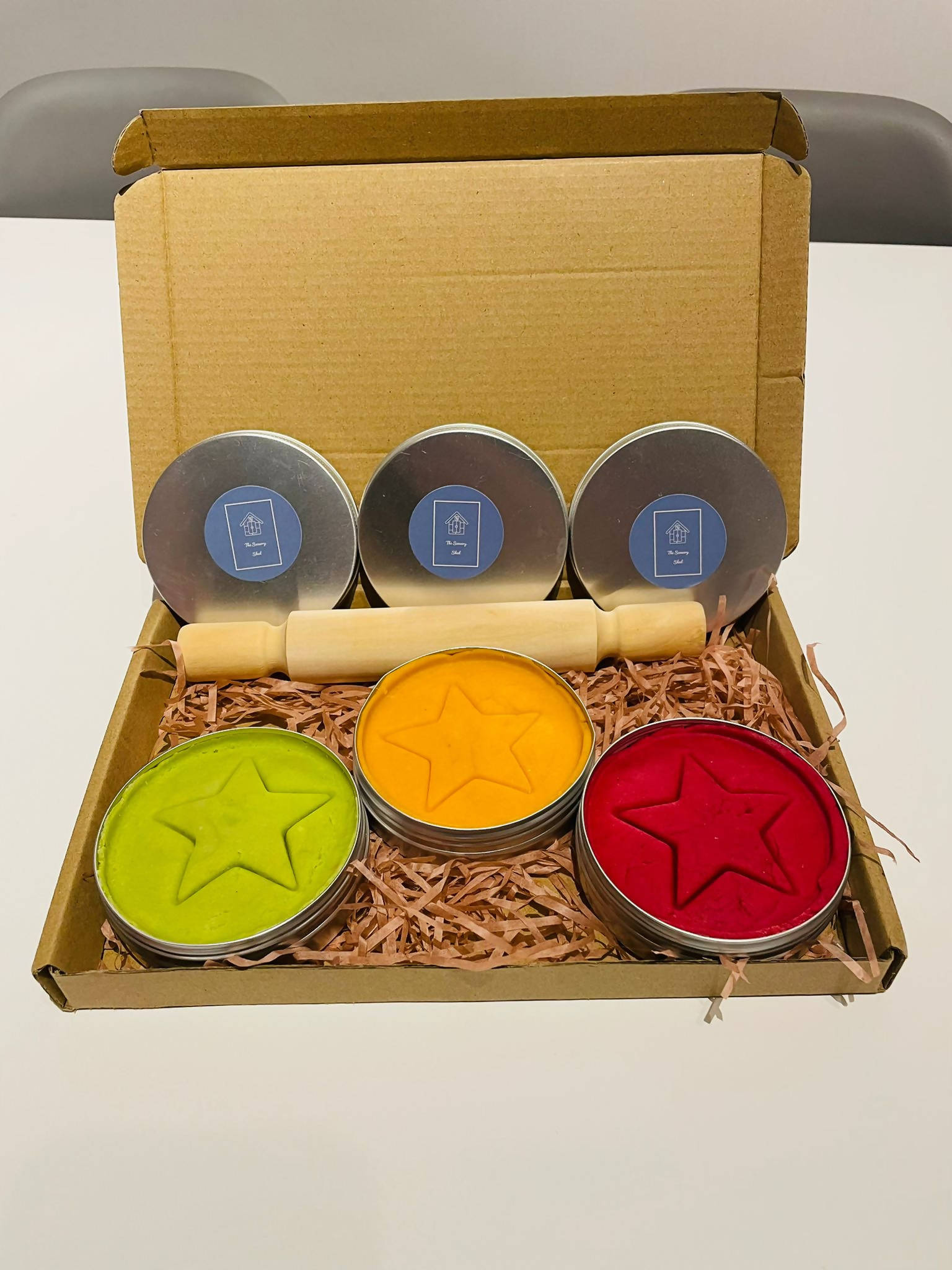 Scented play dough gift set