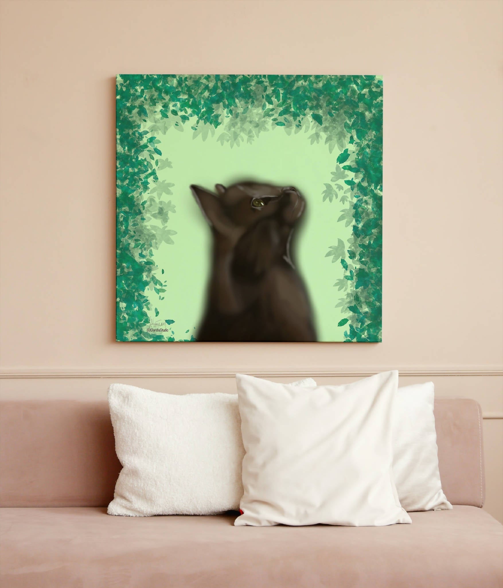 EXCLUSIVE Forest Cat Spirit | Digital Art Print | Christmas Gift Idea
