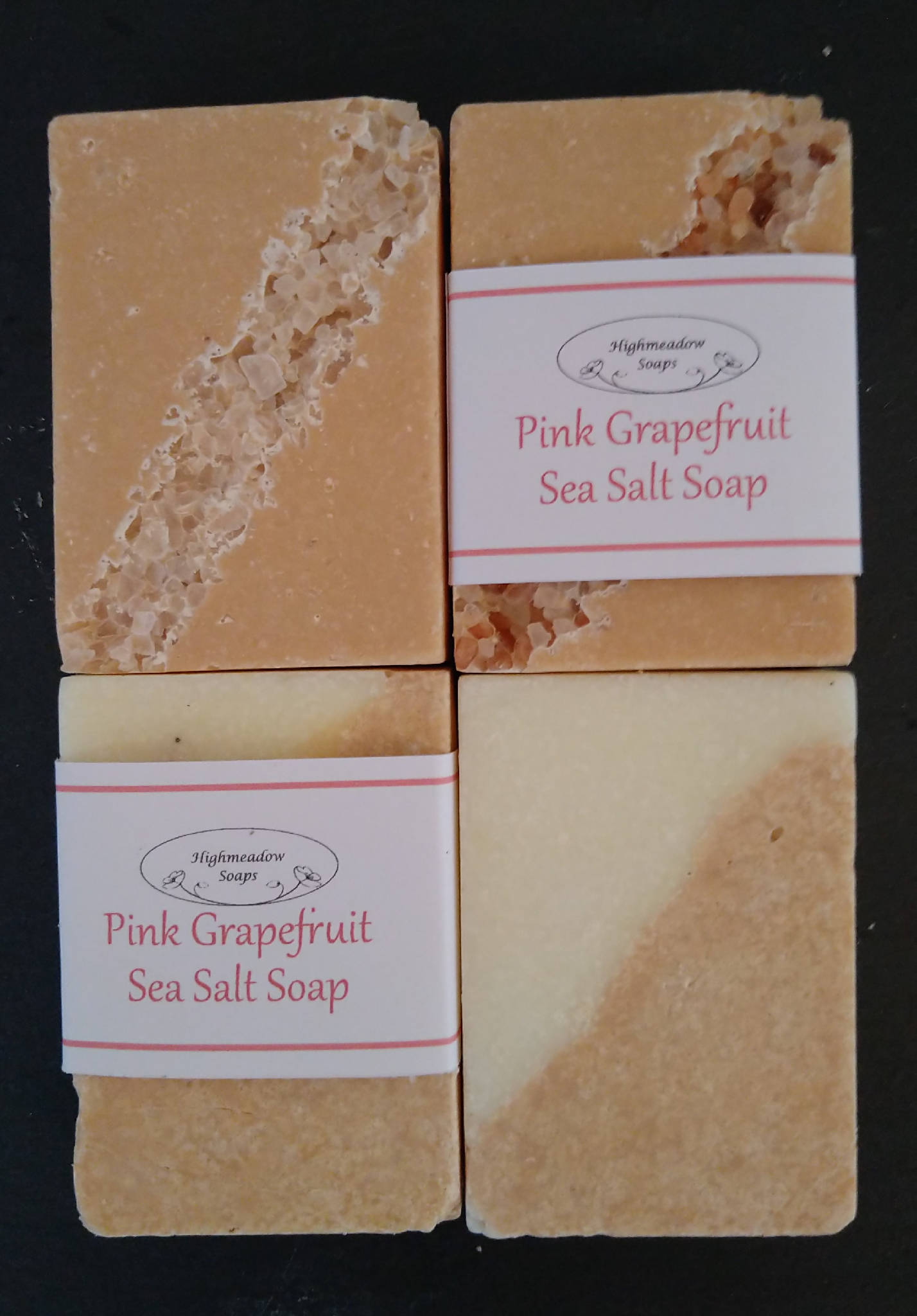 Pink Grapefruit Sea Salt soap