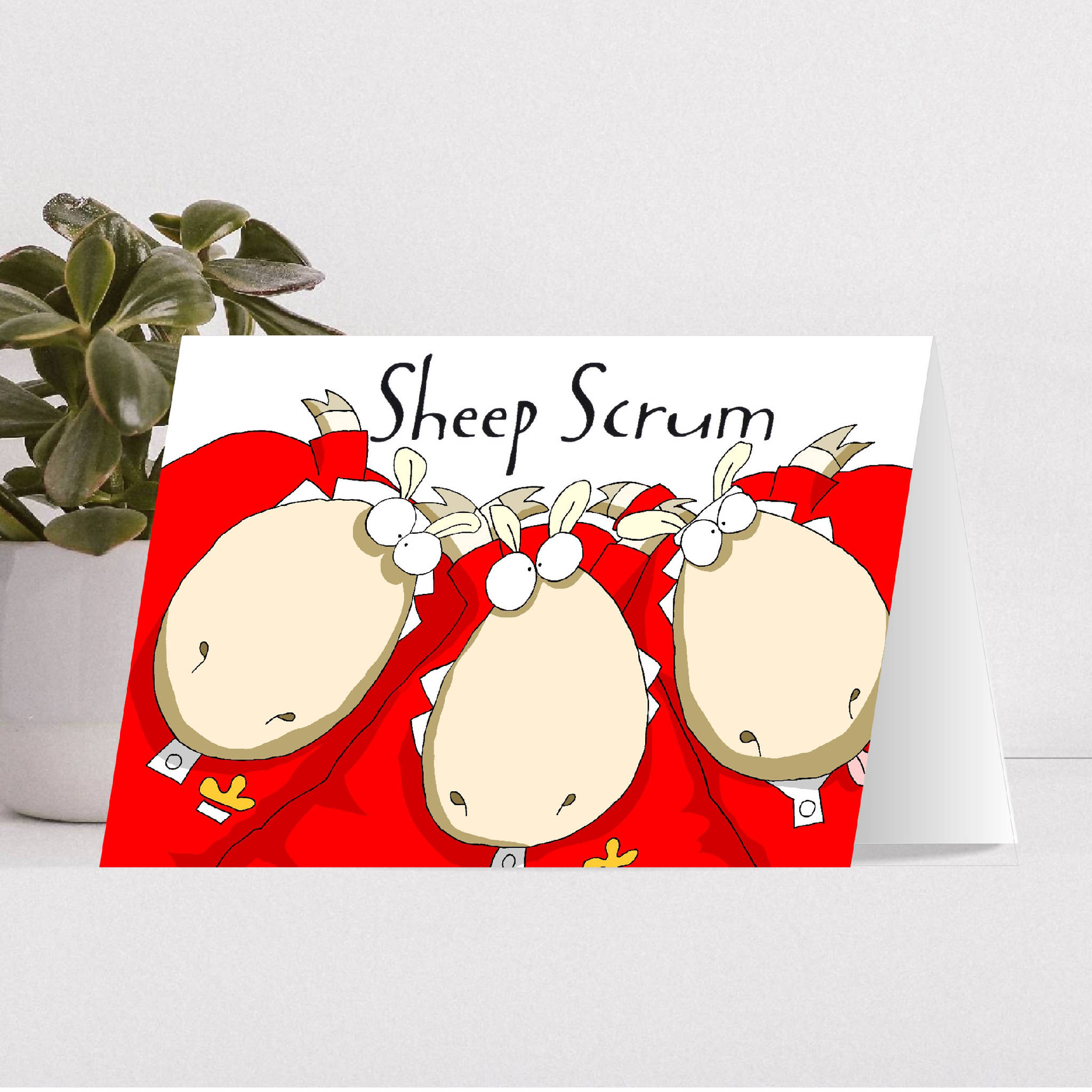 SHEEP SCRUM Card