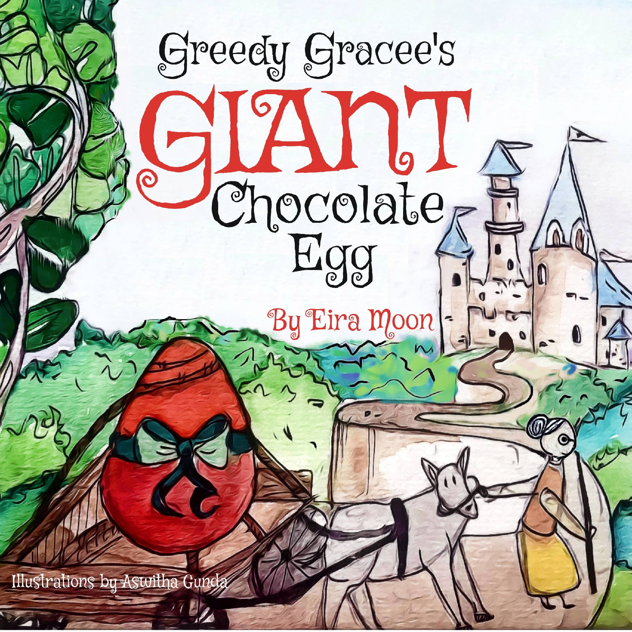 Greedy Gracee's Giant Chocolate Egg