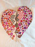 hand made mosaic heart