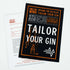 Tailor Your Gin Online - Gift Voucher