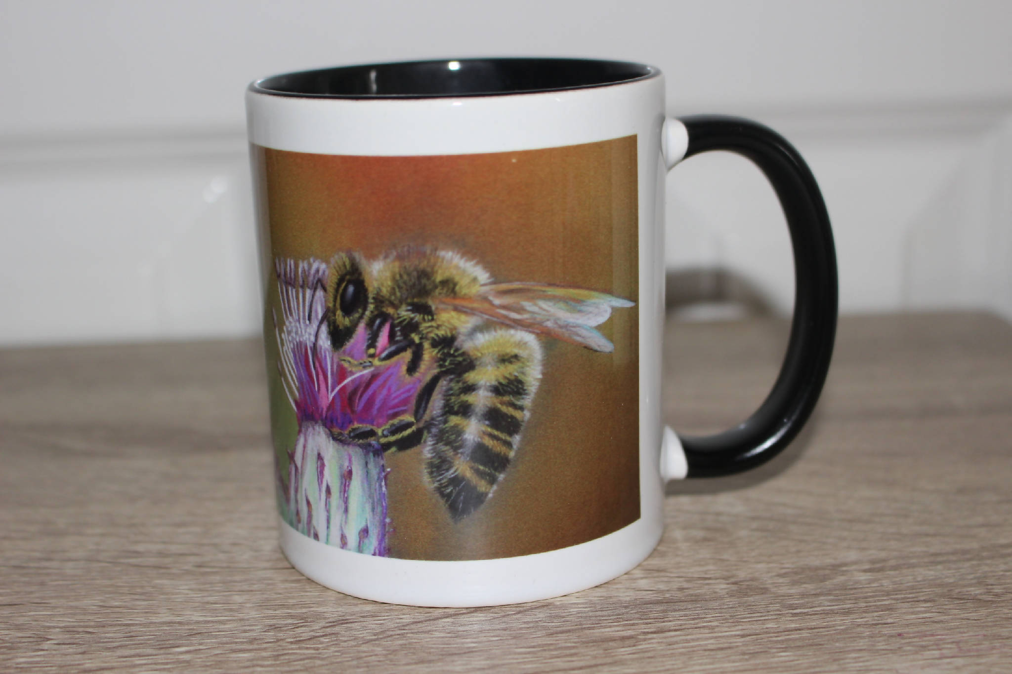 Honey Bee Art Print Mug