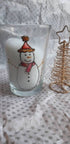 Snowman hand painted tumblers
