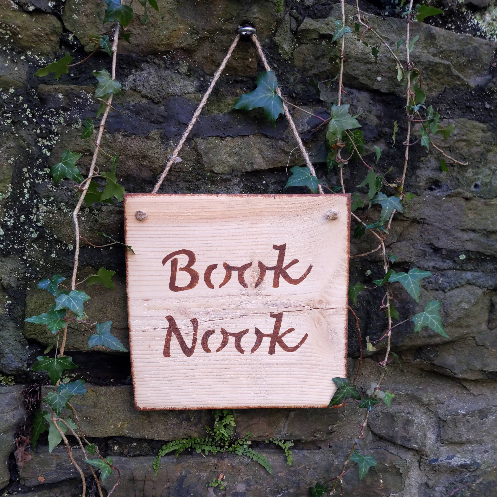 Book Nook Sign