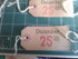 Christmas gift tags, December 25th, handmade 100 off