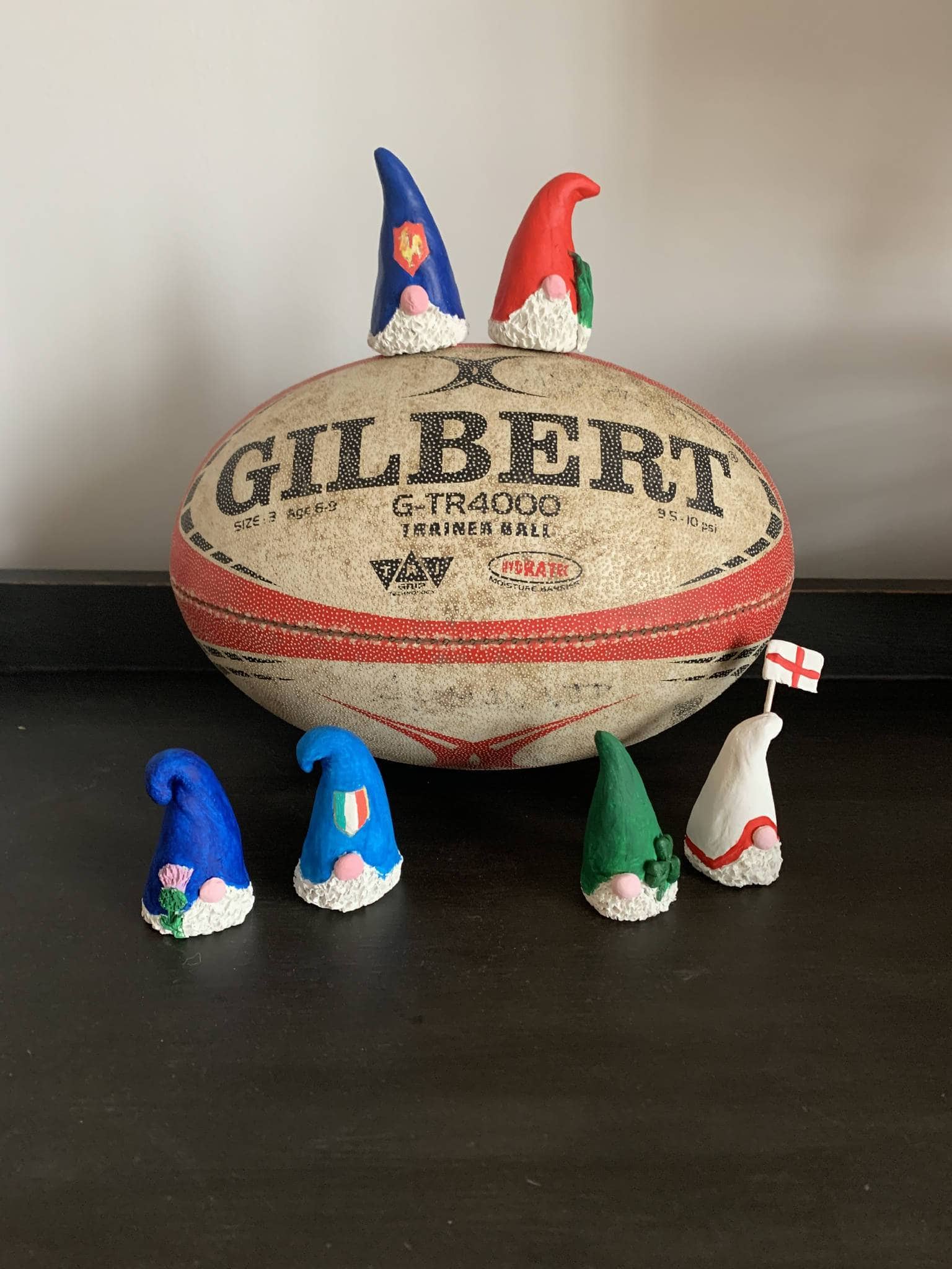 Rugby Supporter Gnome Bach