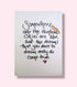 'Somewhere over the rainbow' handwritten A4 print, PRINT ONLY no frame or mount.