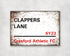 Clappers Lane - Gresford Athletic FC aluminium printed metal street sign - gift, keepsake, football gift
