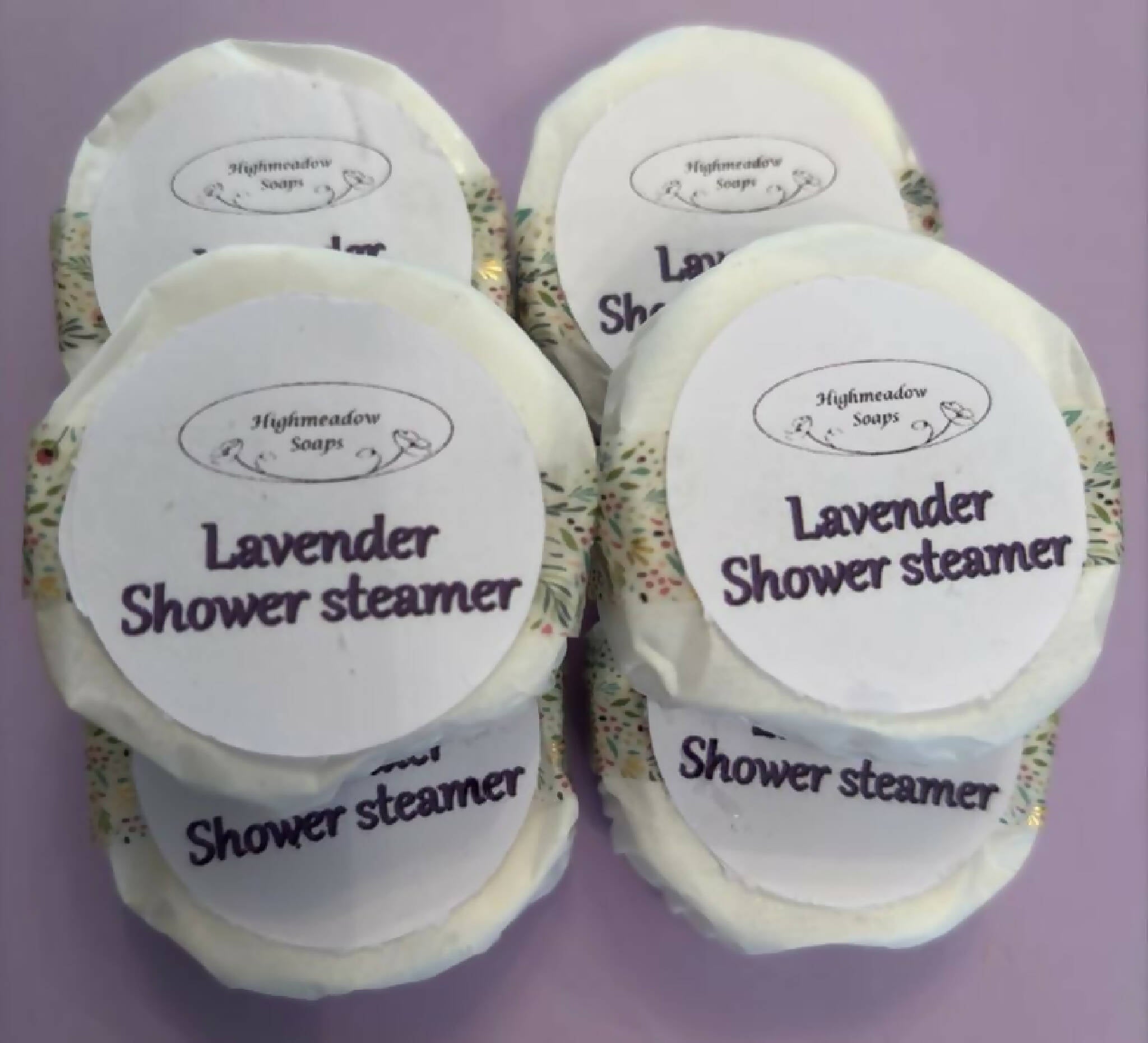 Shower Steamers with Lavender essential oil