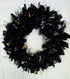 Black Halloween Rag Wreath
