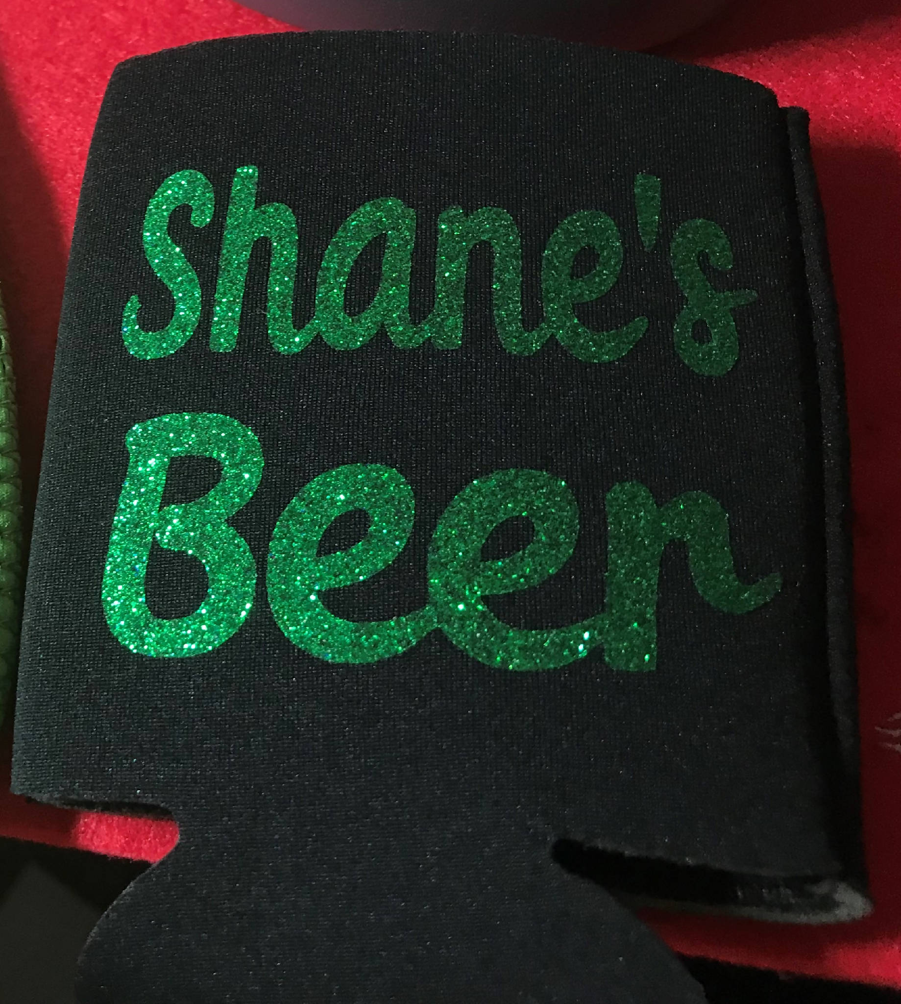 Personalised can holder/cooler