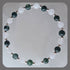 Snow Drop inspired White Jade, Green Moss Agate and sterling silver bracelet