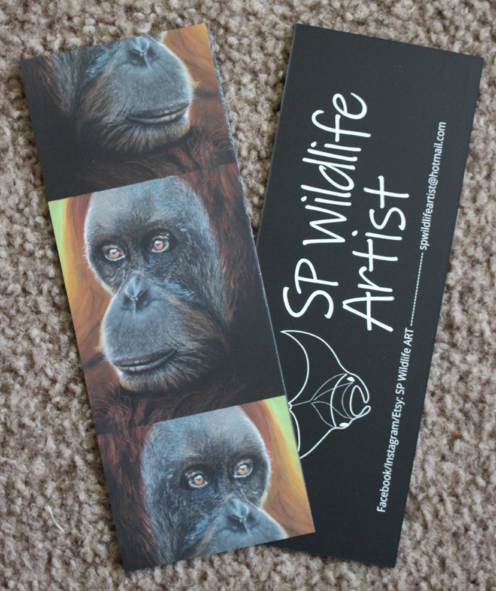 Orangutan Bookmark