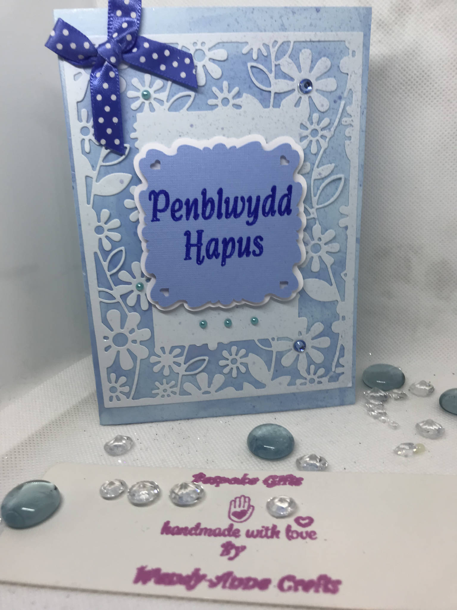 Lovely birthday card Penblwydd Hapus