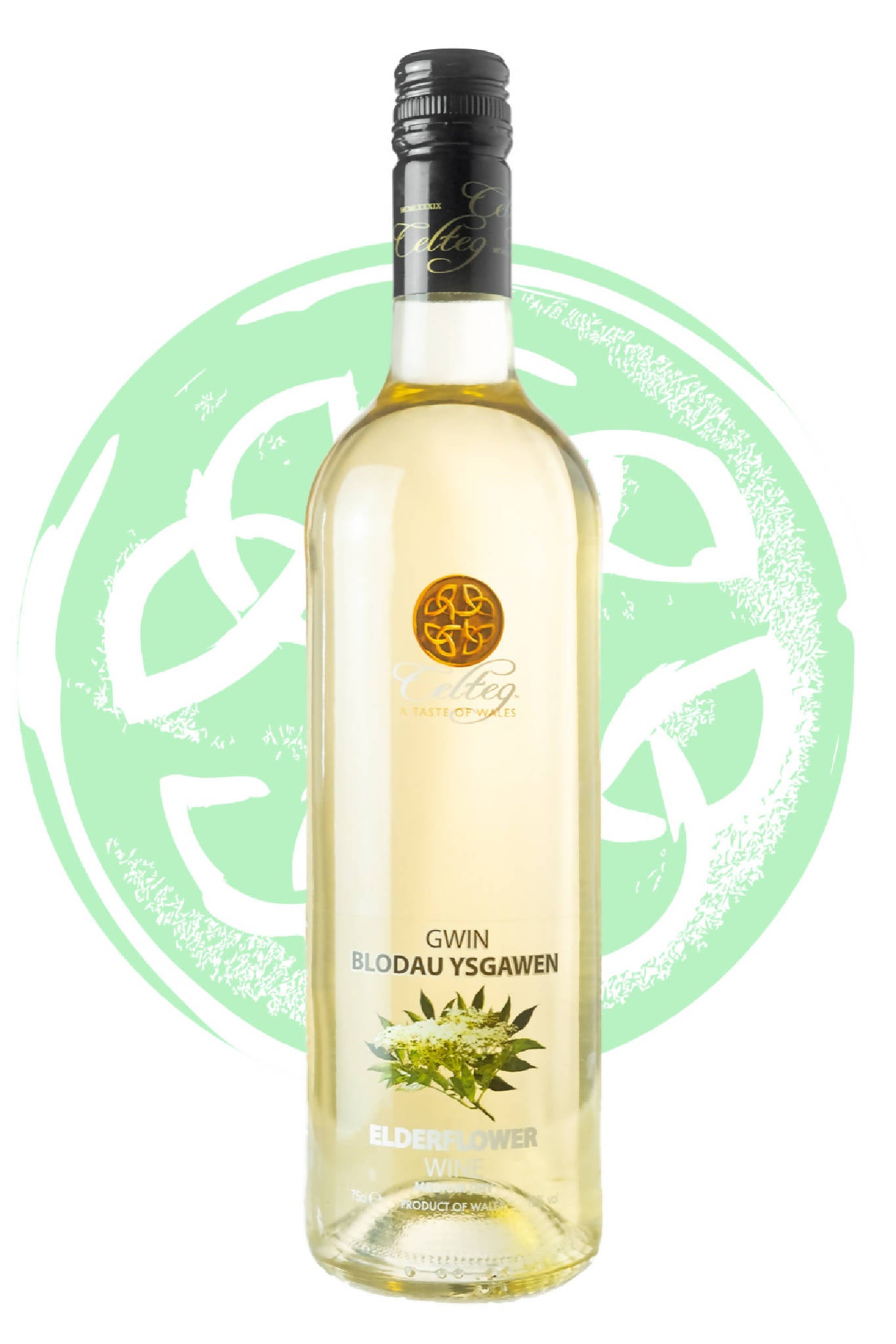 Celteg Elderflower Wine – 750ml (12% ABV)