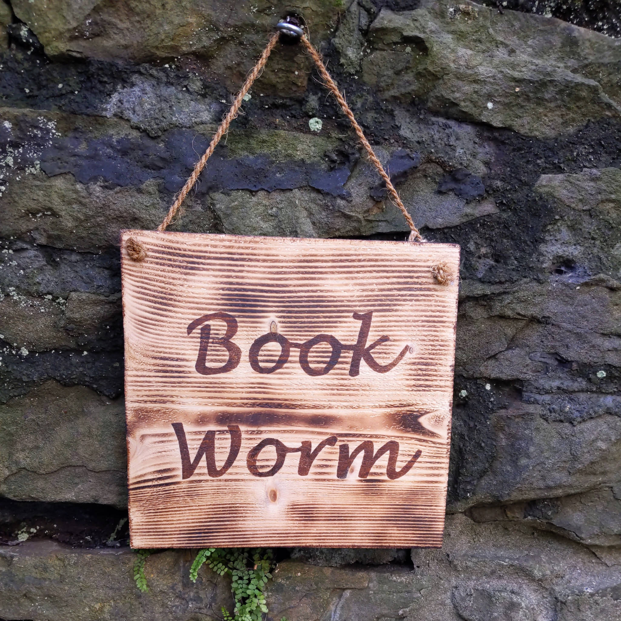 Book Worm Sign