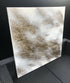 EMPYREAL - Textured acrylic art canvas in creamy white and metallic gold