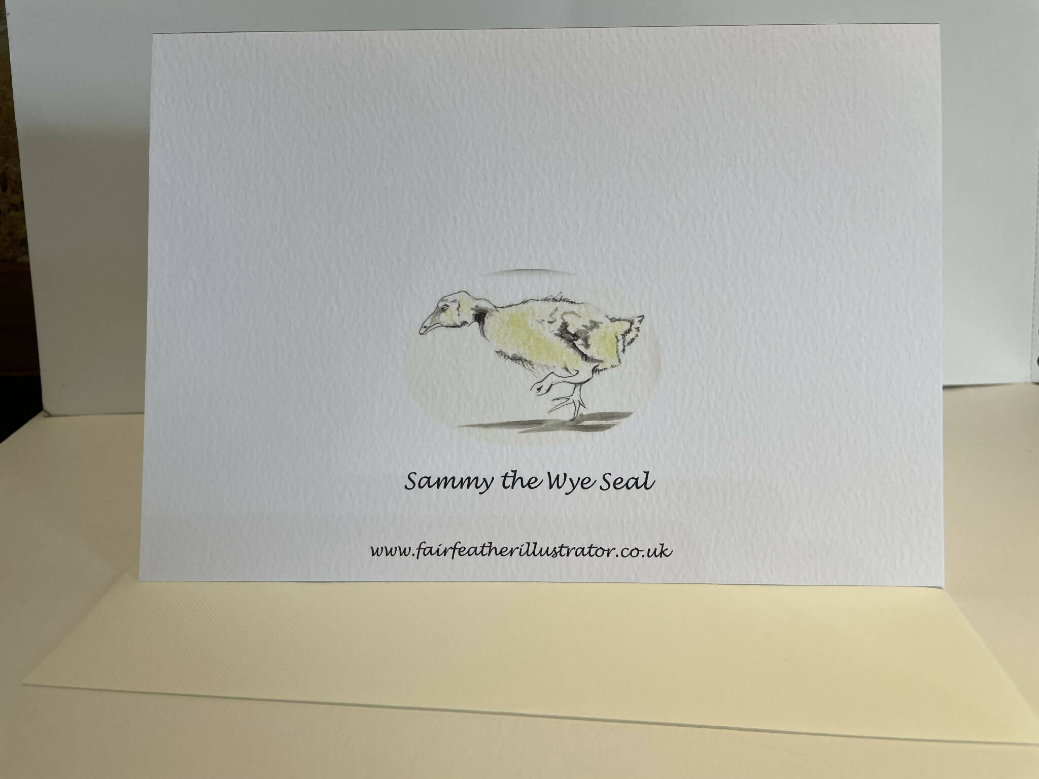 Sammy the Seal A5 Greeting Card