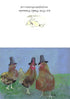 Three French Hens A5 Greeting Card