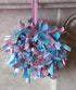 Mini Rag Wreath Kit - Pinks and Blues