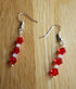 Red Crystal chain Necklace & Earrings 505