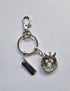 Beautiful silver tone bird and nest keyring/bag charm. Gorgeous little gift for new parent/s.